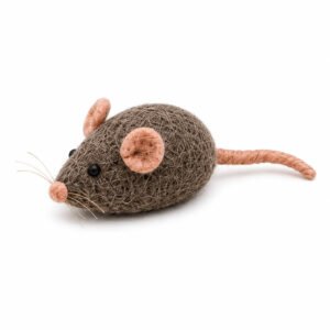 wool mouse toy