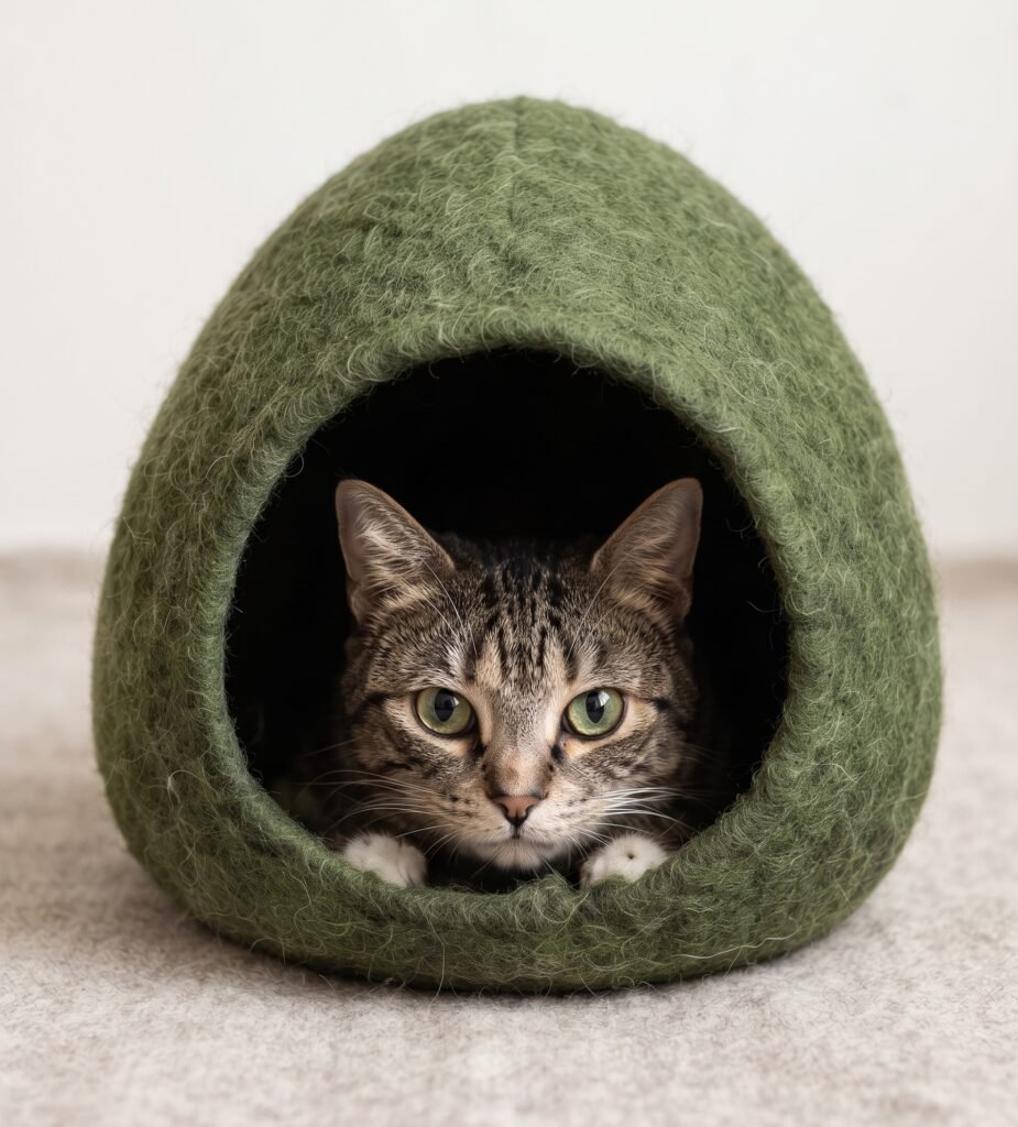 Best Wool Cat Cave for Indoor Cats in Canada